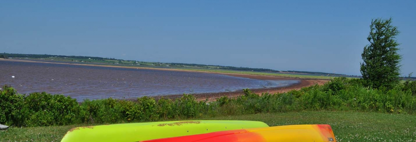 Kayaking only steps away from the Beach House