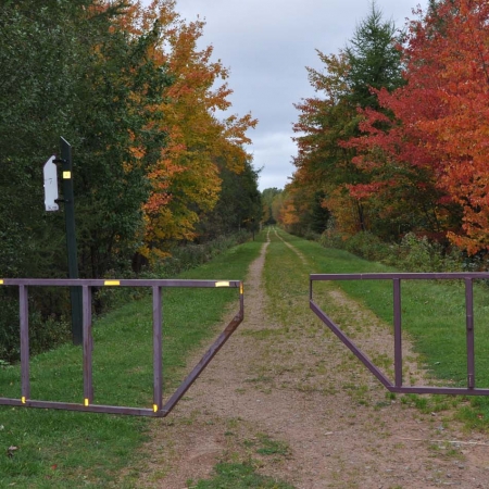 Confederation Trail in fall